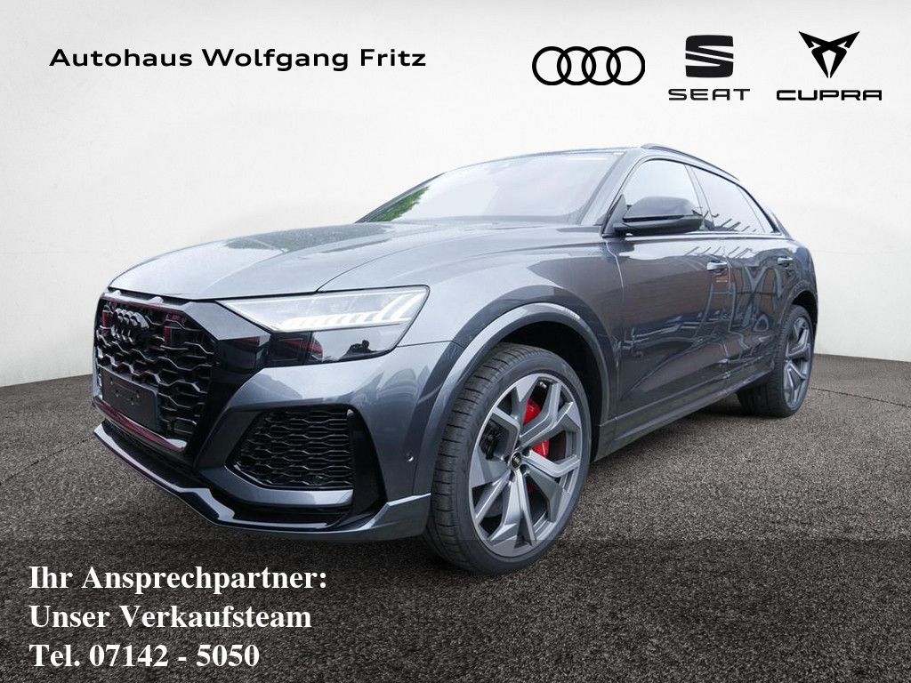AUDI RS Q8 KERAMIK STANDH+B&amp;O+HUD+PANO+AHK+ACC+KAMERA