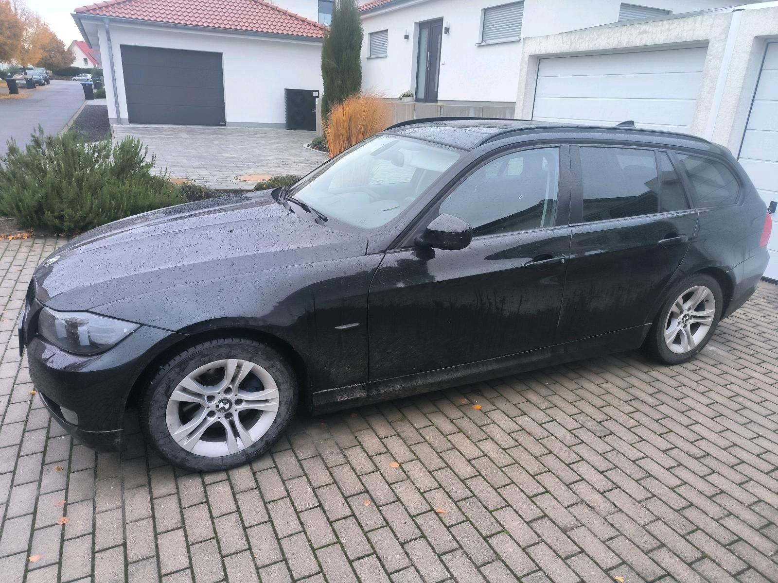 BMW 318 2010 — rear view