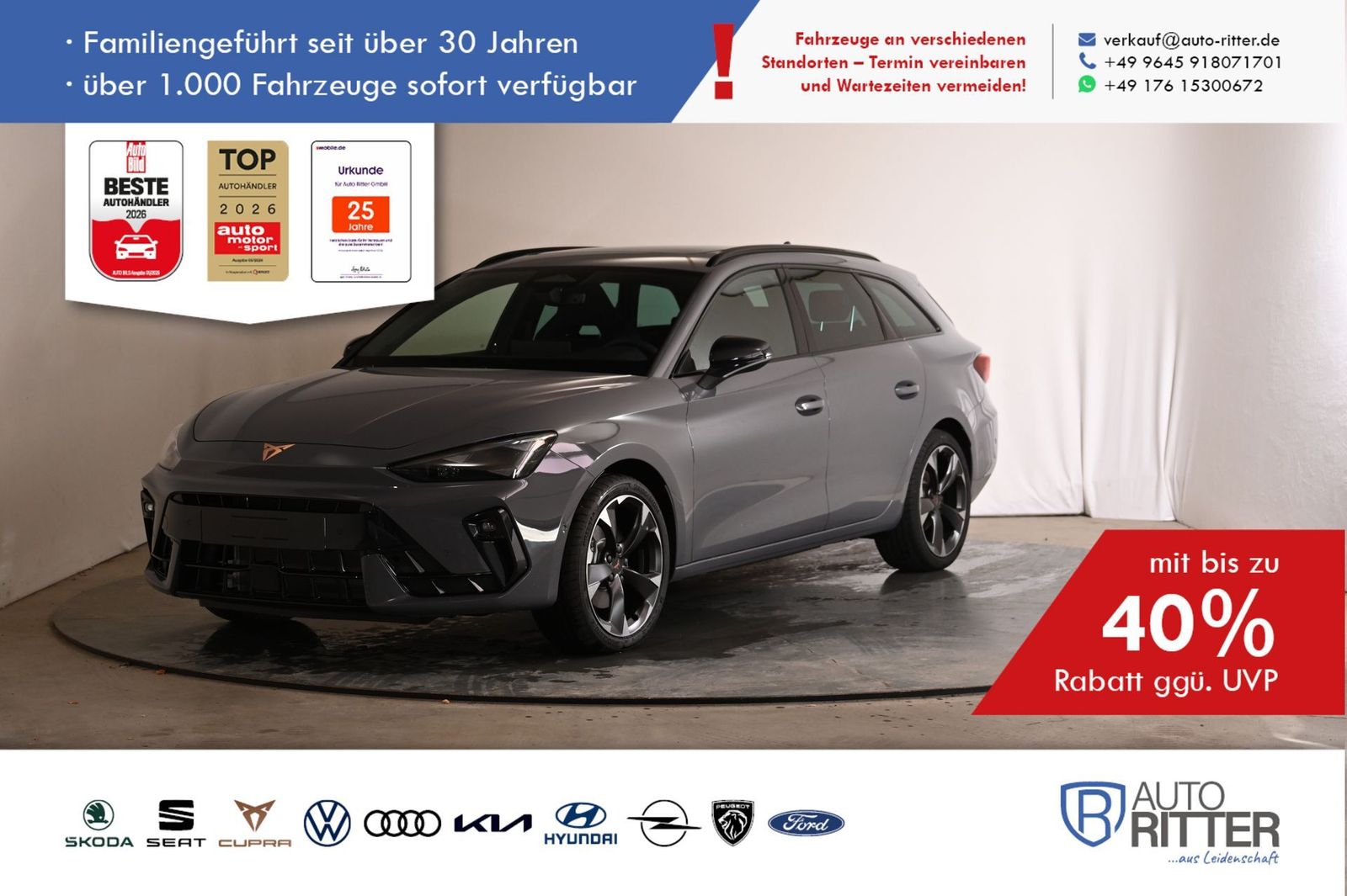 Cupra Leon Sportstourer  ACC|AHK|RFK|PANO|Matrix|Na...