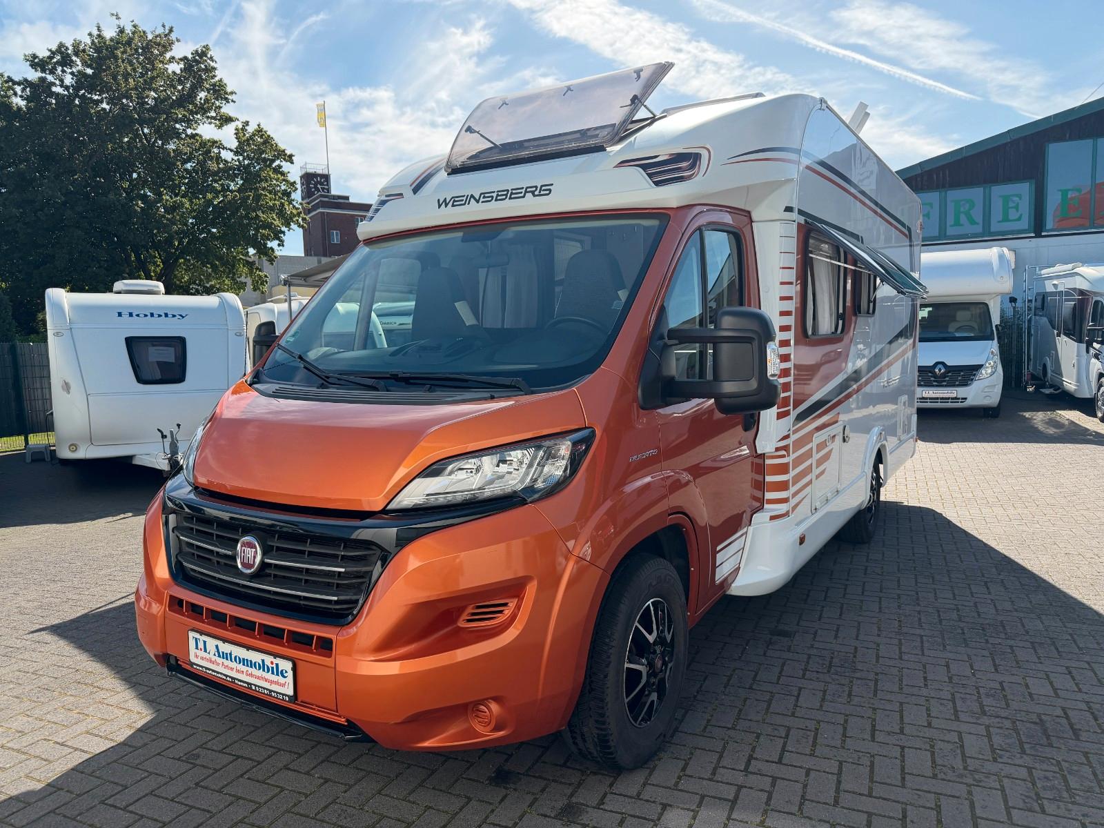 Weinsberg Cara Suite 650 MF Hubbett Sat-TV/Navi/Kamera/Alu