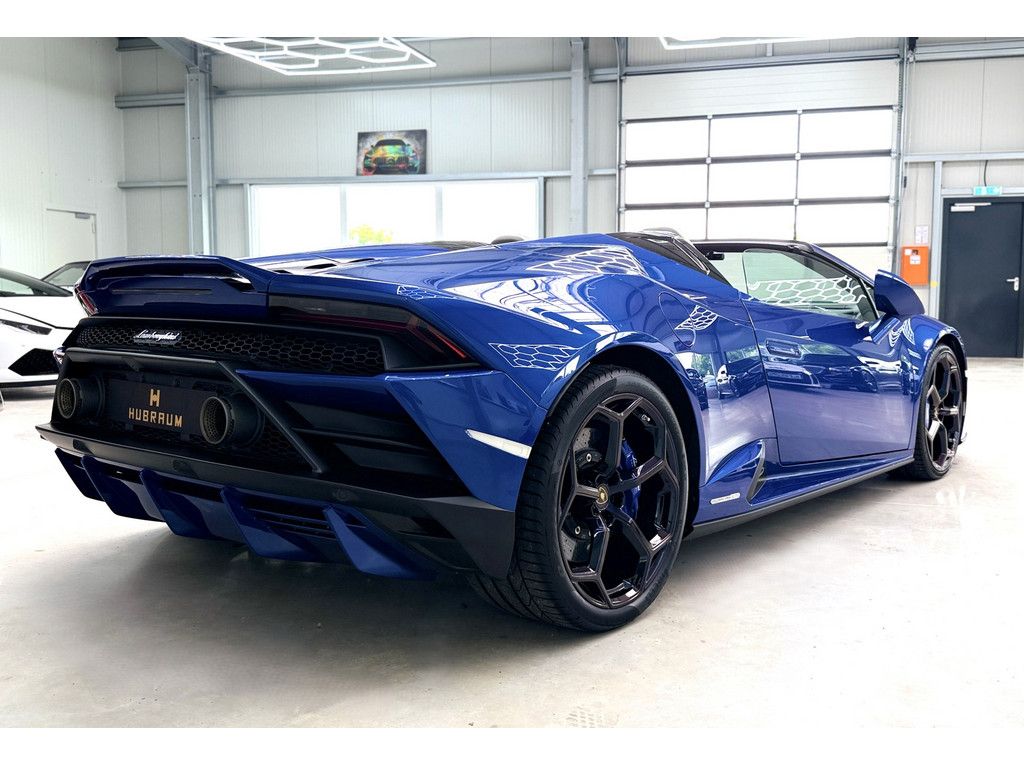 Lamborghini Huracan EVO Spyder AWD Blu Sideris Lift Kamera foto 7