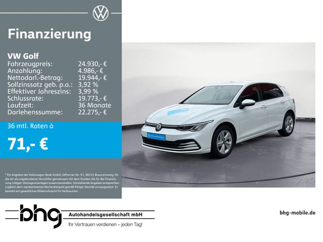 Volkswagen Golf Life 1,5 eTSI OPF DSG Sitzheizung Klima