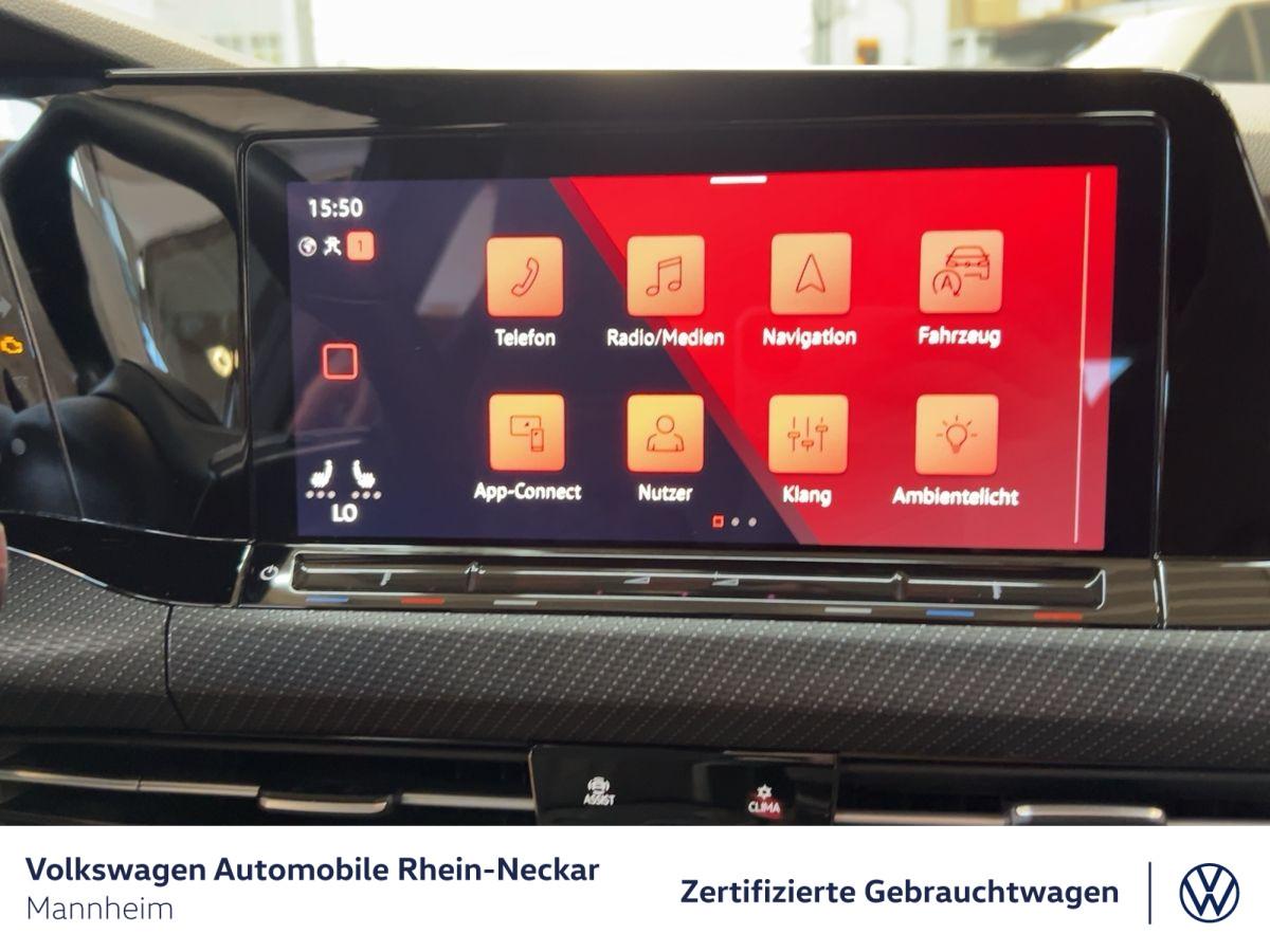 Volkswagen Golf VIII 1.5 eTSI R-Line DSG Navi Kamera LED Pl, миниатюра 10