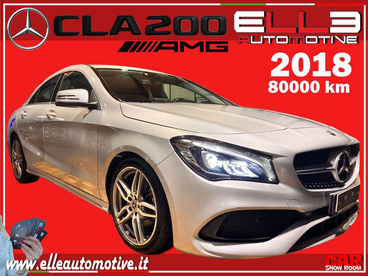 MERCEDES-BENZ Mercedes-benz CLA 200 d Premium 80000 KM