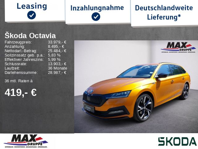 Skoda Octavia Combi Sportline 2.0TDI DSG+DCC+PANO+CARP