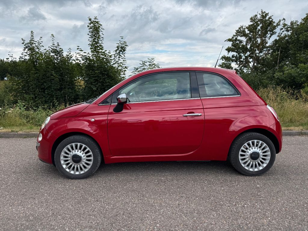 Fiat 500 Lounge, Panorama,Klima,1.Hand