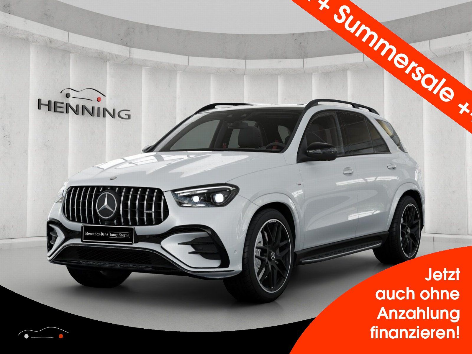 MERCEDES-BENZ GLE 53 4M+ AMG Night Panor Burmest Sthzg AHK 22"