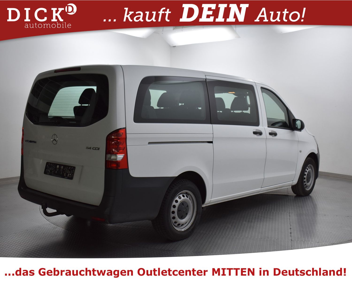 MERCEDES-BENZ Vito Tour 114CDI Pro Lang 9SIT+NAVI+MFL+TEMP+AHK - Image 8