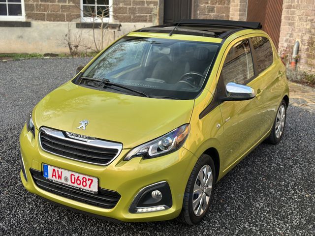 Peugeot 108 TOP Style Faltdach Carplay Kamera Scheckheft