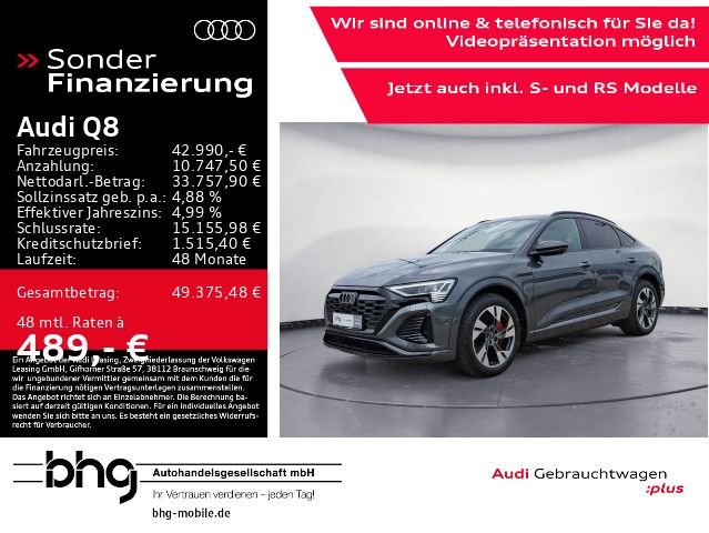Audi Q8 Sportback S line 50 e-tron imagem 2