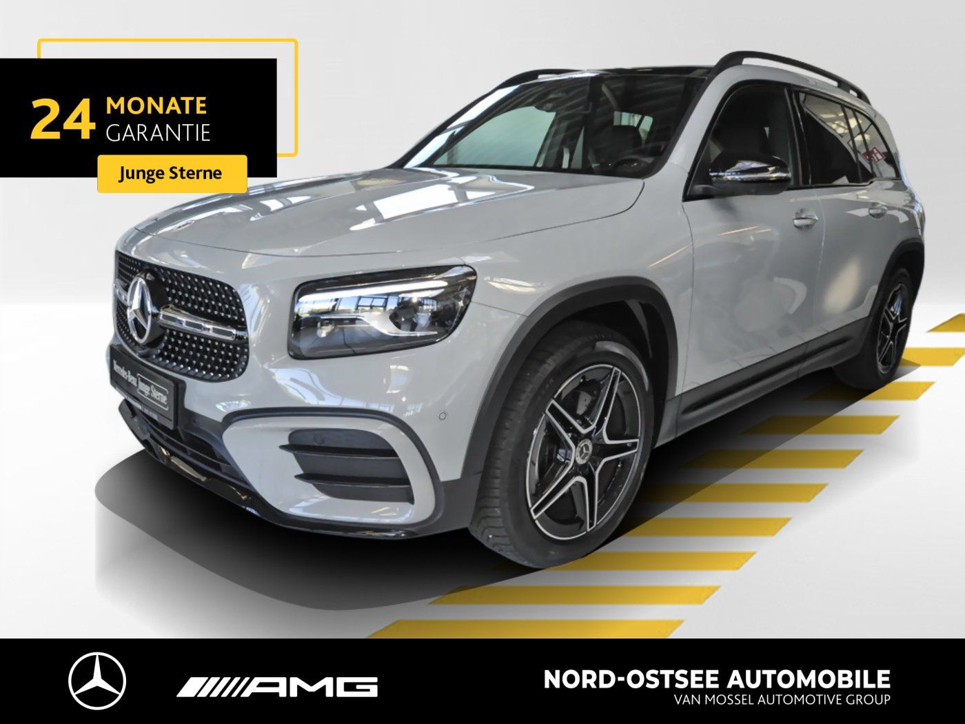 Mercedes-Benz GLB 200 AMG ADVANCED+ PANO MBUX 360° KEYLESS AHK