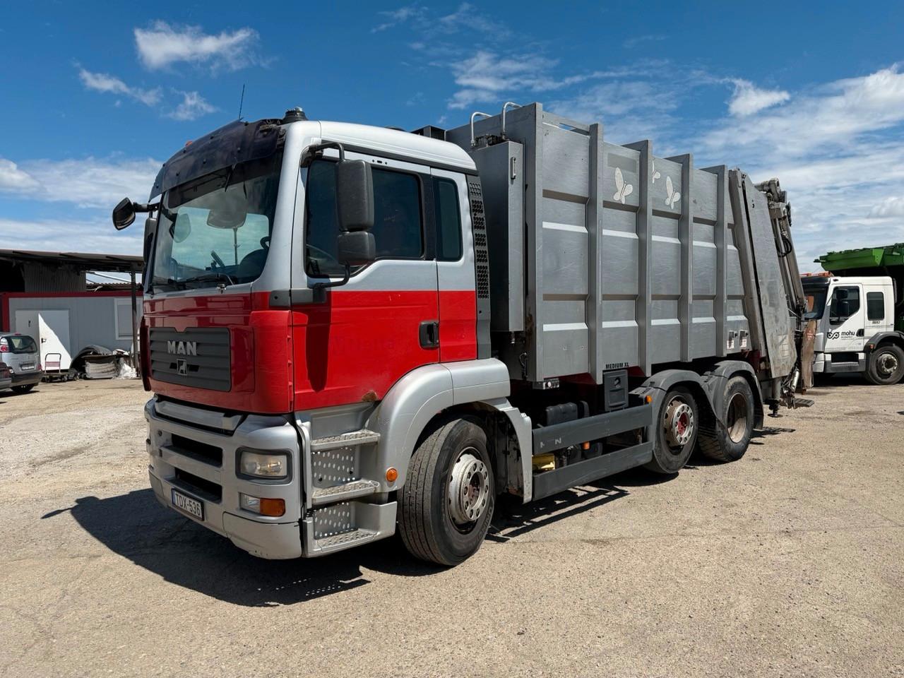MAN TGA 26.320 6X2-4 BL + STUMMER MEDIUM XL + WAAGE