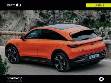 Smart Leasingangebot: Smart #3 BRABUS 66 kWh inkl. Servicepaket