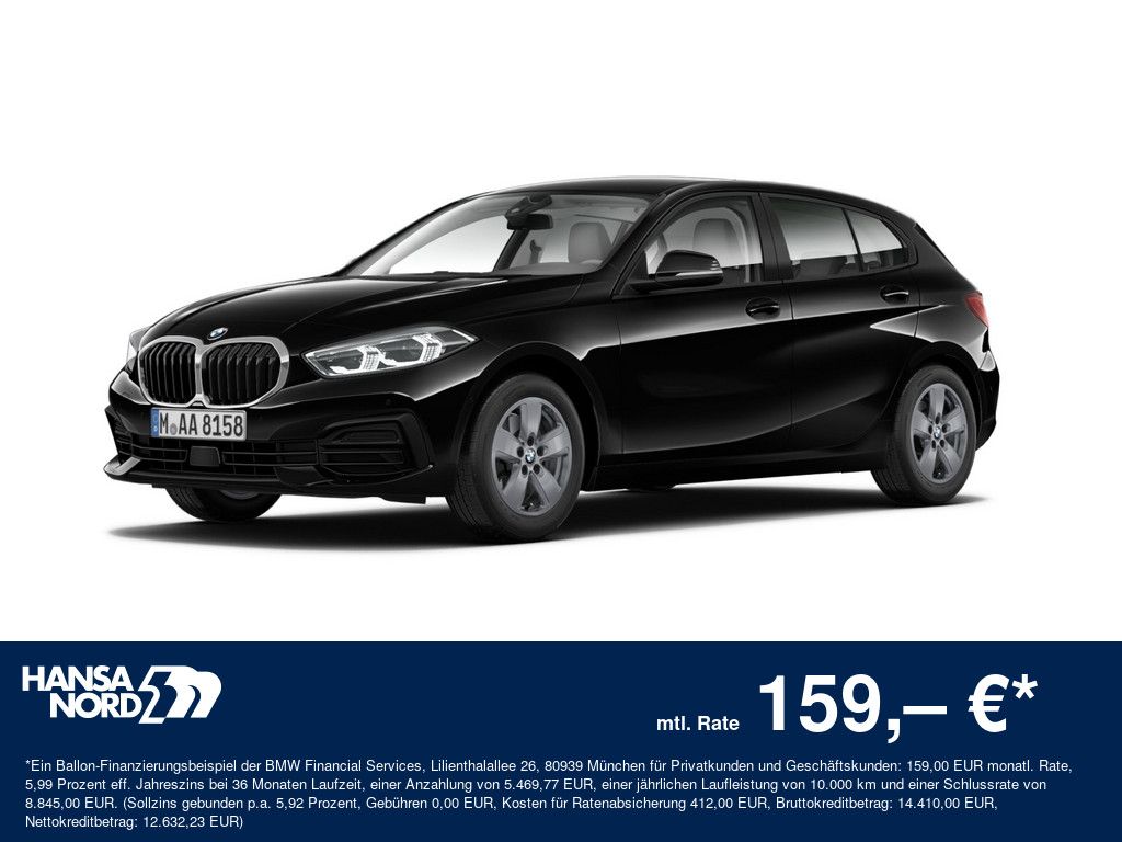BMW 118i Lim. ADVANTAGE LED NAVI PDC SHZ KLIMA ALU