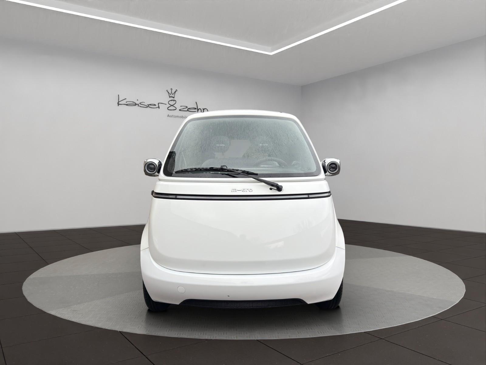 Microlino L7 Santorino White *1. Hand*Faltdach*