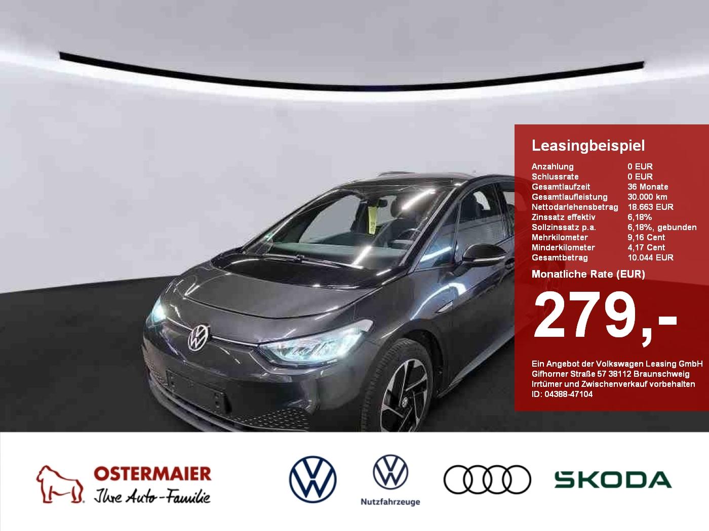 Volkswagen ID.3 PRO 146PS ACC.NAVI.2xPDC.FR-AHK.LED.APP-C.L