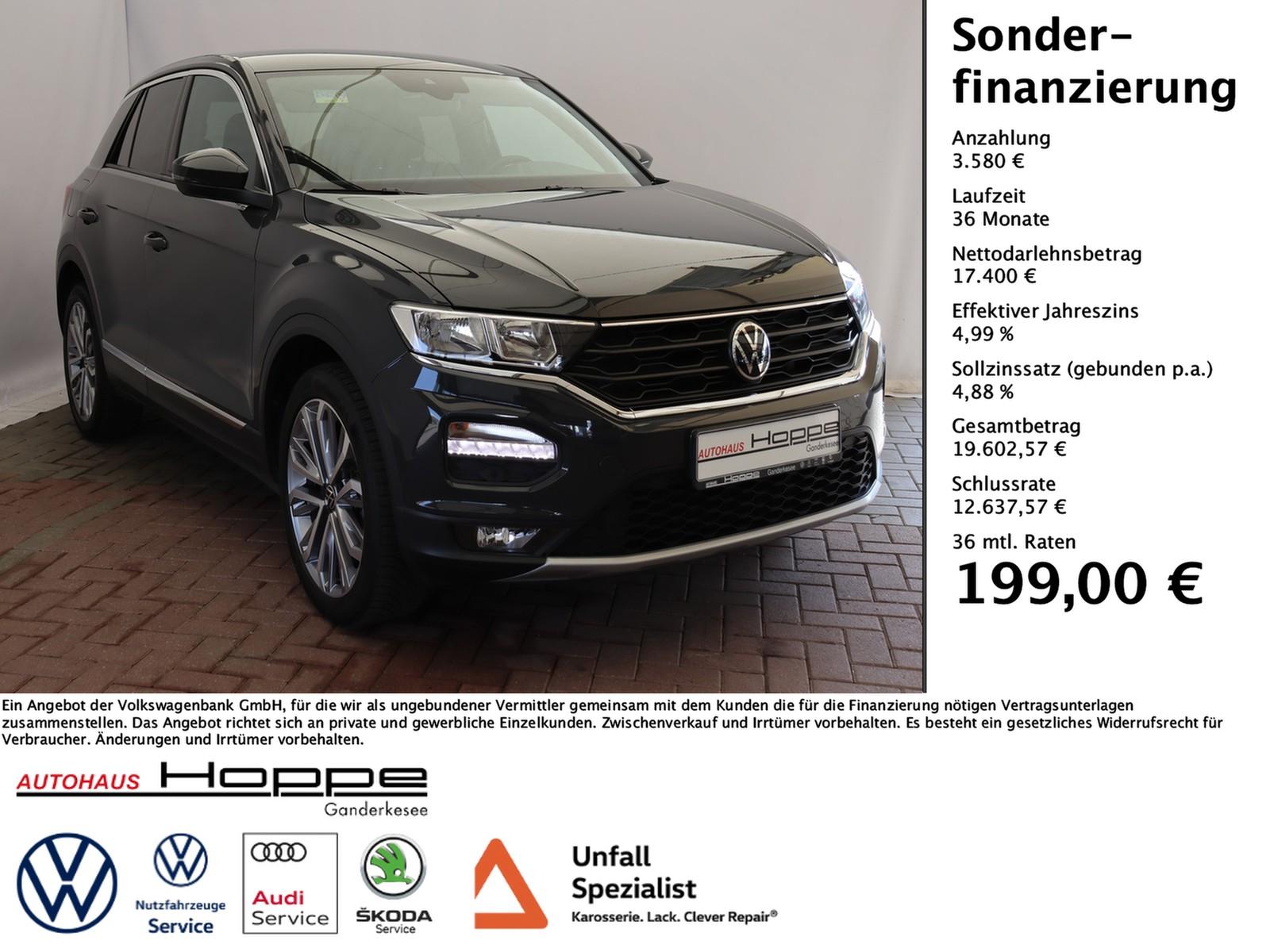 Volkswagen T-Roc SPORT 1.5 TSI+AHK+NAVI+SHZ+PDC+LM-FELGE