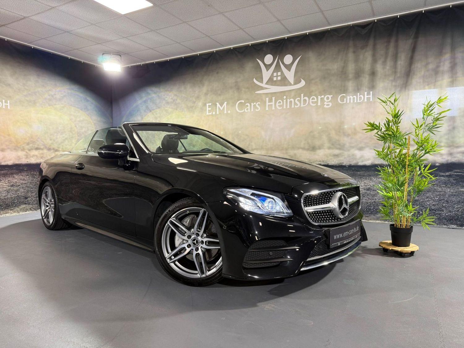 Mercedes-Benz E 200 AMG Line Cabrio HeadUp Multibeam Airscarf 