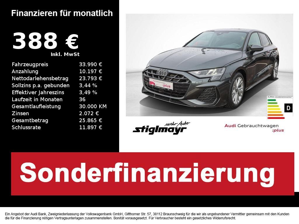 Audi A3 Sportback S line 35 TDI S-tronic KAMERA+NAVI