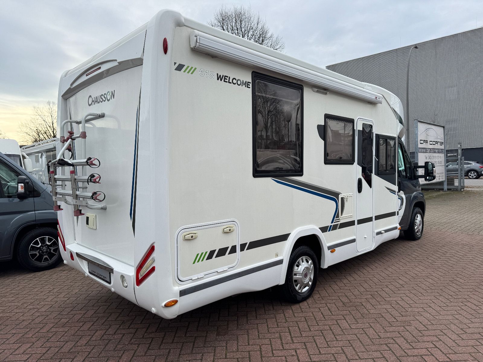 Fahrzeugabbildung Chausson WELCOME 618 FIAT SAT TV HUBBETT BACKOFEN 1.HAND
