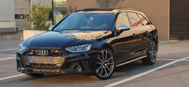 AUDI S4 Matrix Pano HUD StHz B&amp;O AHK Dämpfer VC Black
