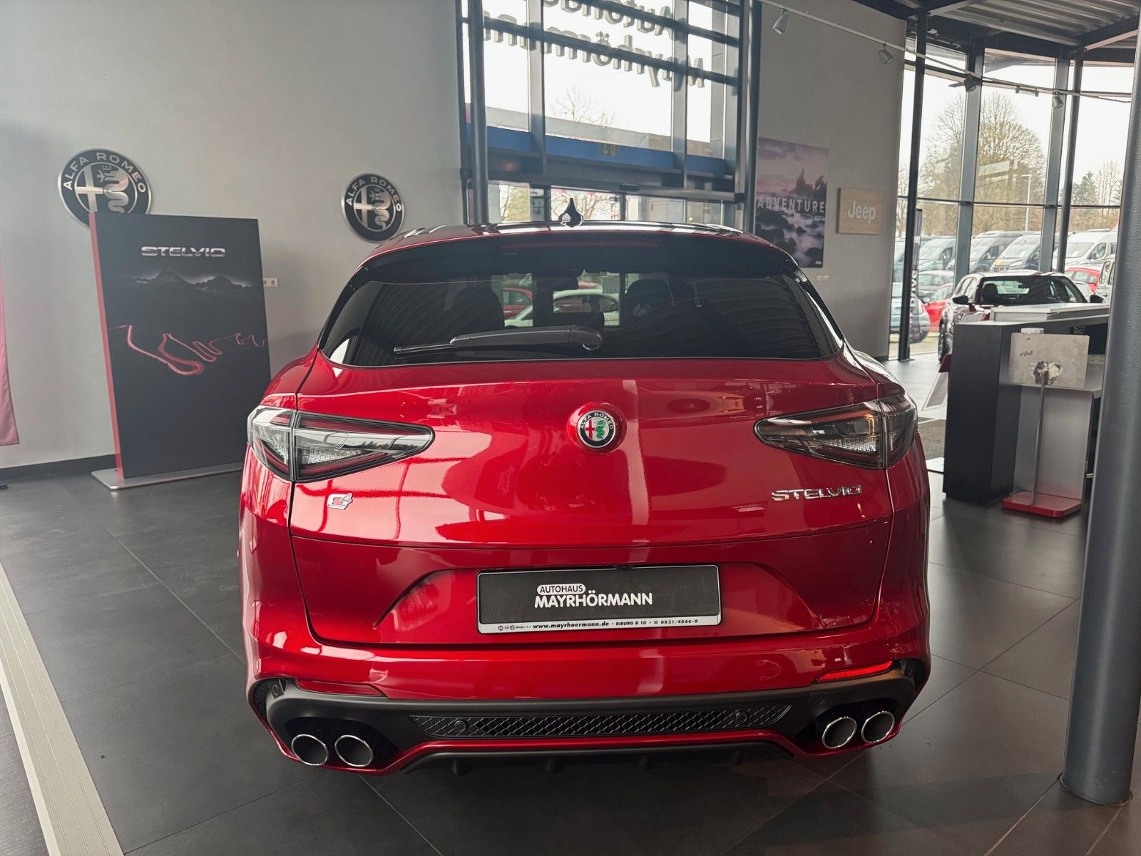 Fahrzeugabbildung Alfa Romeo Stelvio Quadrifoglio Q4 520PS