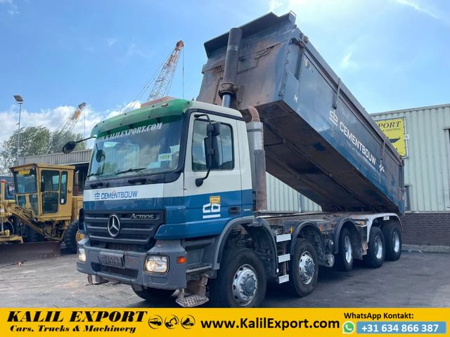 Mercedes-Benz Actros 5048 Kipper 10x8 Full Steel V6 25m3 Steel