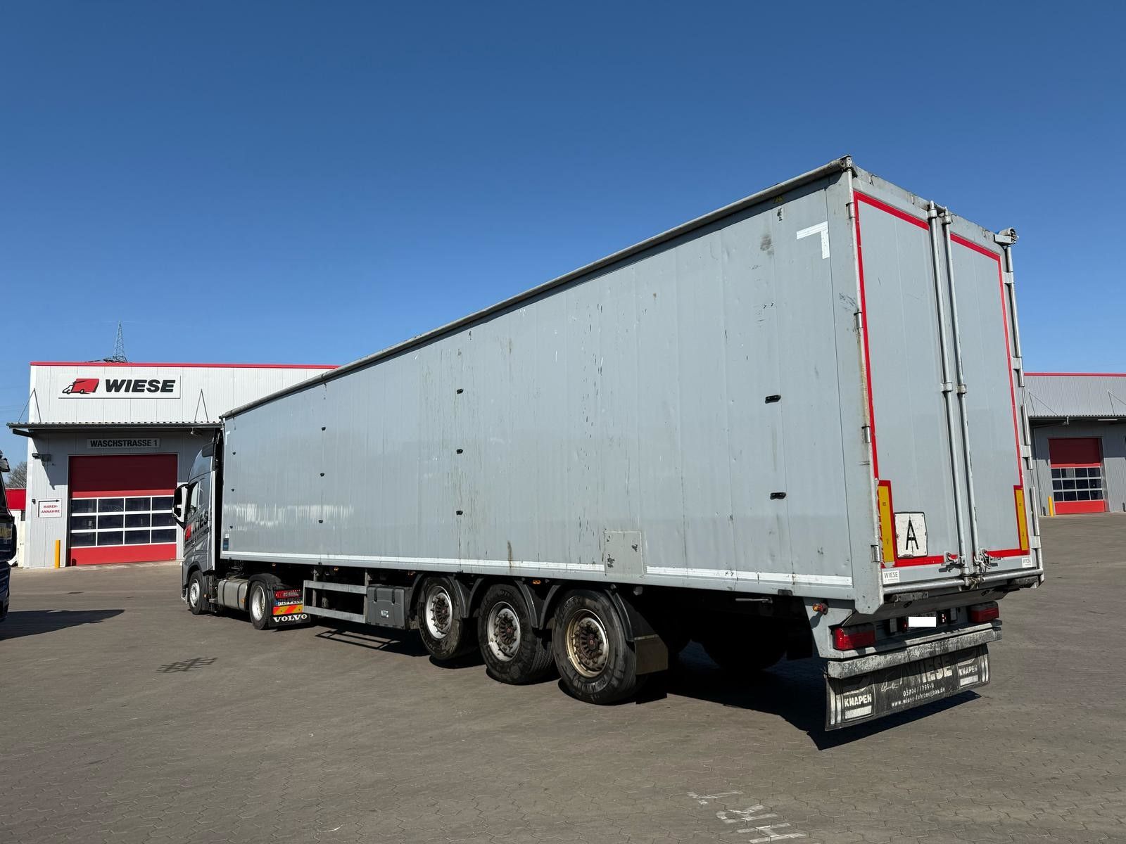 Fahrzeugabbildung Knapen K100 Schubboden 92m³ 10 mm Boden, top Zustand