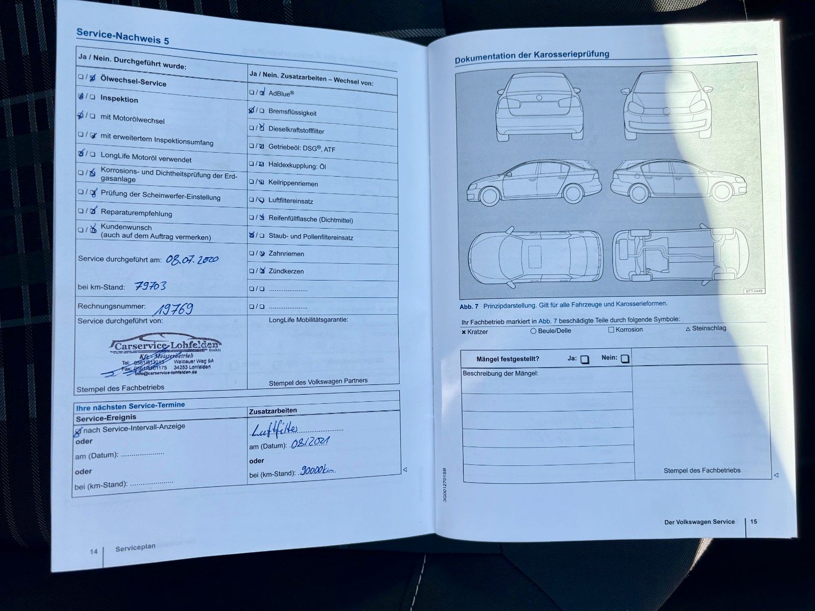 Fahrzeugabbildung Volkswagen Polo V Lounge 1.2 TSI 81kW LED Glasdach PDC Spor