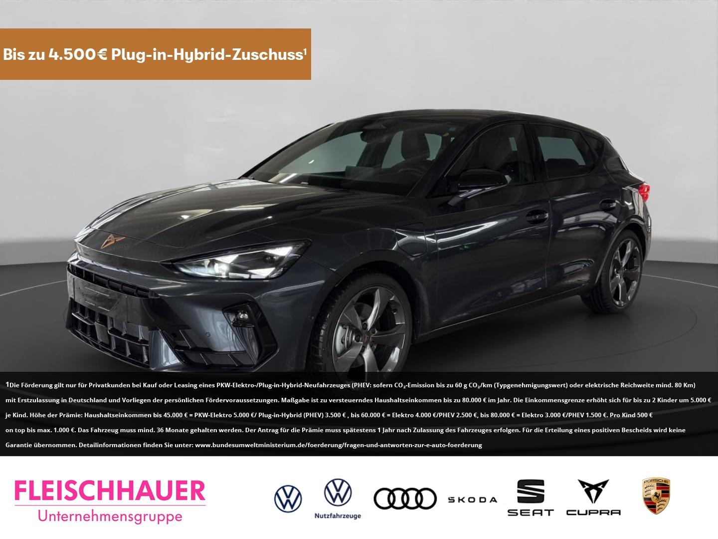 Cupra Leon 1.5 e-HYBRID LED Navi Tel.-Vorb. CarPlay DA