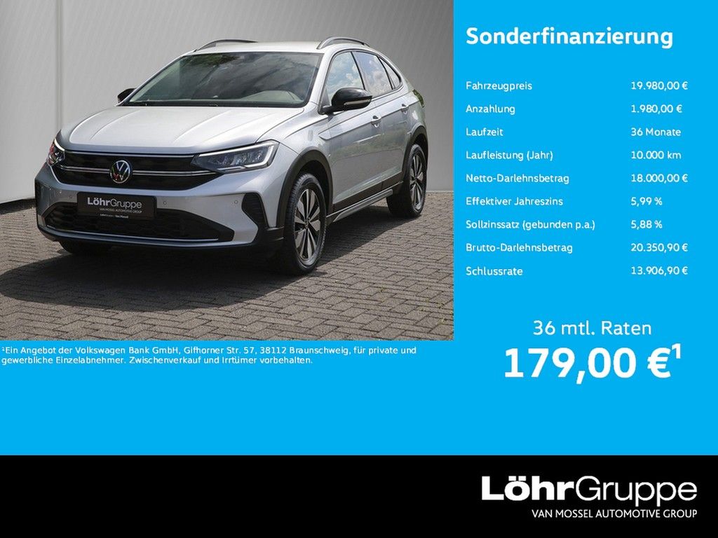Volkswagen Taigo 1.0 TSI Goal AHK, RFK, ACC, Navi., LED-Sch