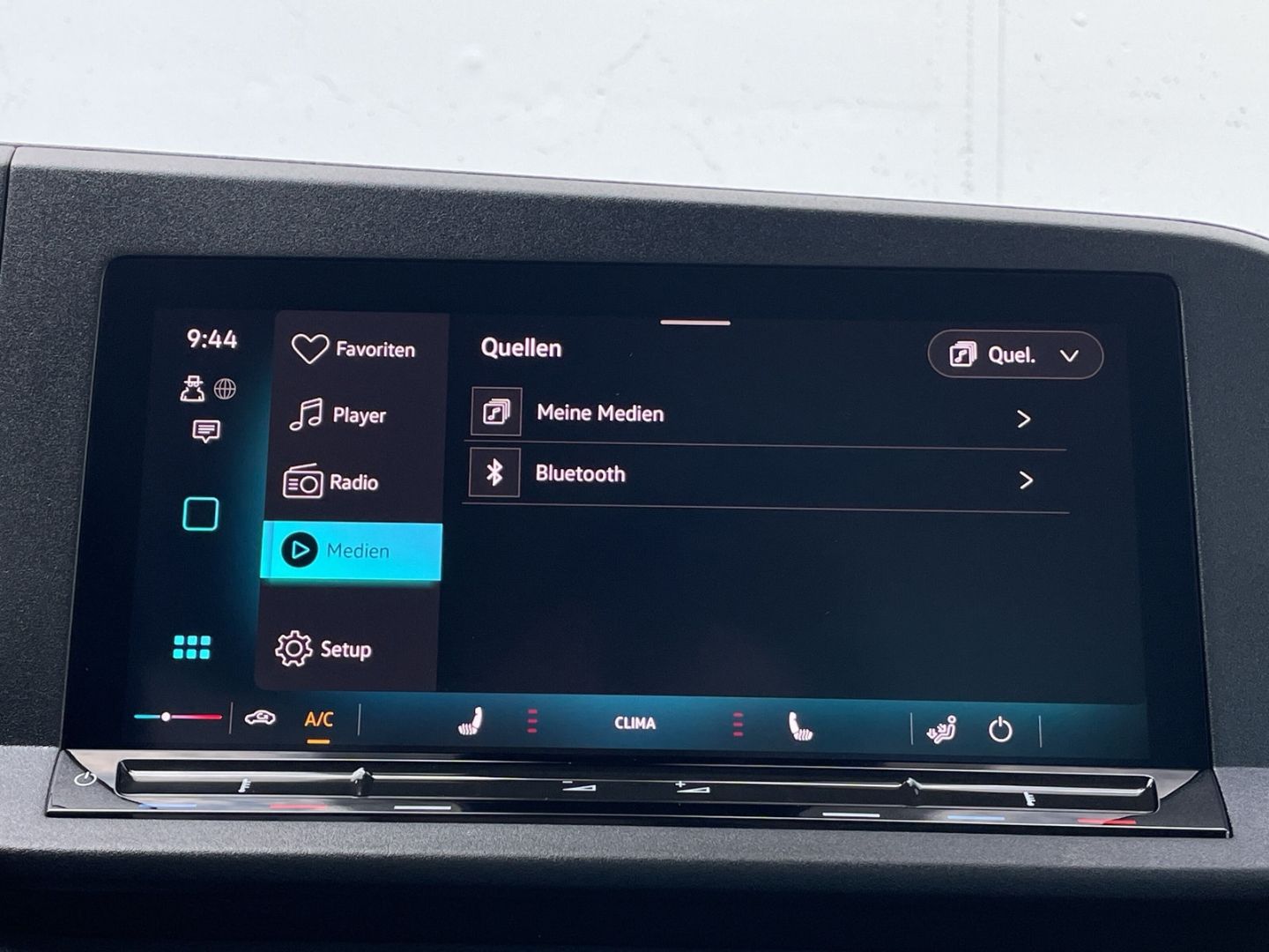 Caddy Life 2.0 TDI 5-Sitzer Kamera/Sitzhzg/App-C