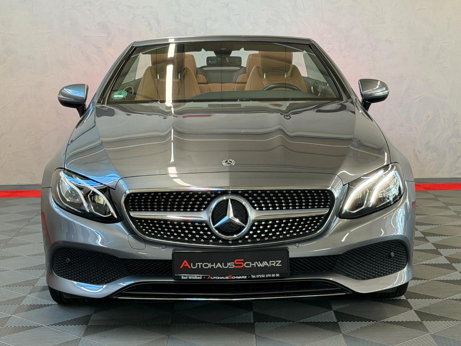 Mercedes-Benz E200 Cabrio LED Leder Tempo Kamera FahrAss.