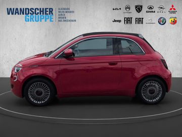 Fiat 500 e Cabrio Red +SHZ+SoundSys+SpurH+Winterp.