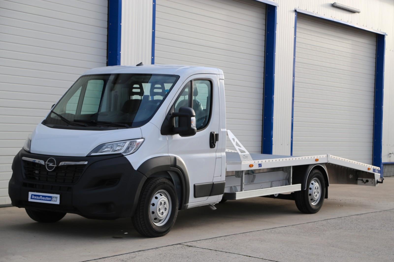 Opel Movano Autotransporter Voll - Aluminium 480x210