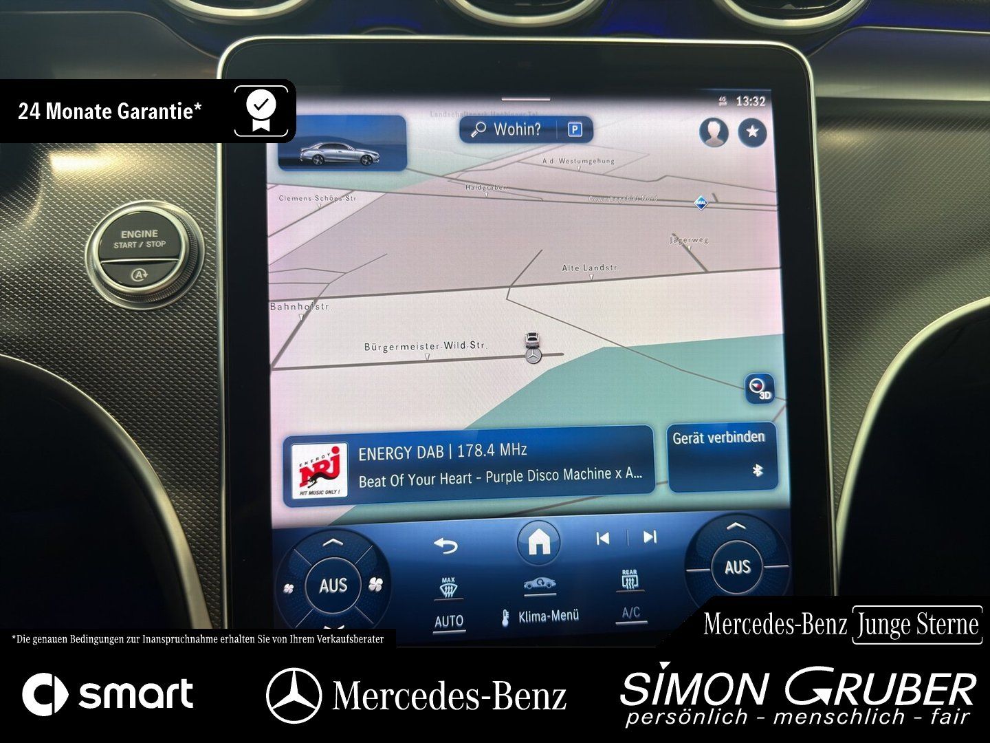 Fahrzeugabbildung Mercedes-Benz C 200 d Avantgarde Int/Ext Kamera Ambiente LED