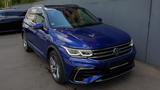 Volkswagen Tiguan 2.0 TDI DSG 3 x R-Line Virtual/ACC/AHK - mit Diesel-Antrieb: Blau, Alcantara, mit Apple Carplay, Geländewagen
