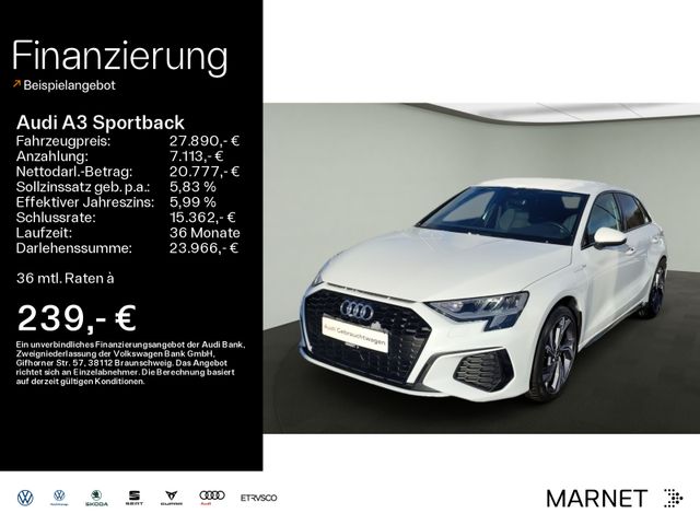 Audi A3 Sportback 40 TFSI e S line*Rückfahrkamera*AHK