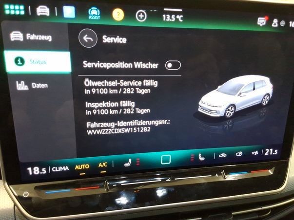 Golf 1.5 TSI Goal KAMERA