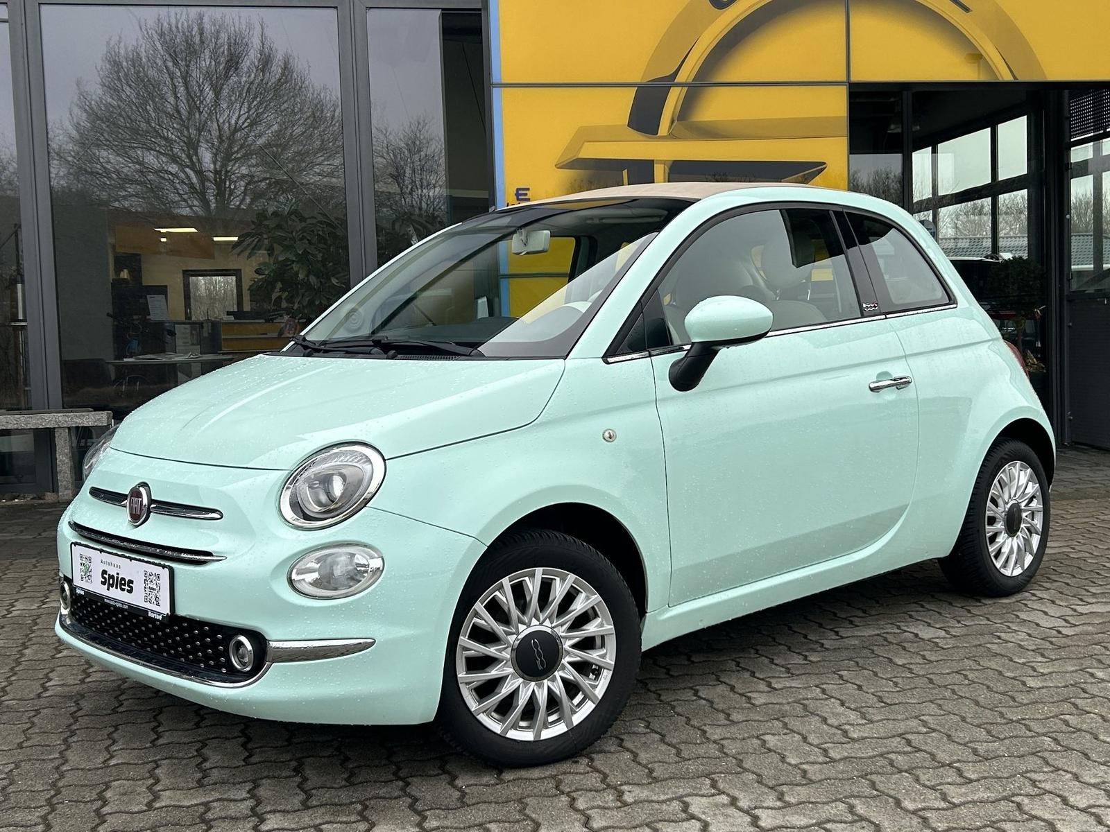 Fiat 500 Cabrio Lounge Navi USB elektr.-Dach Allwette