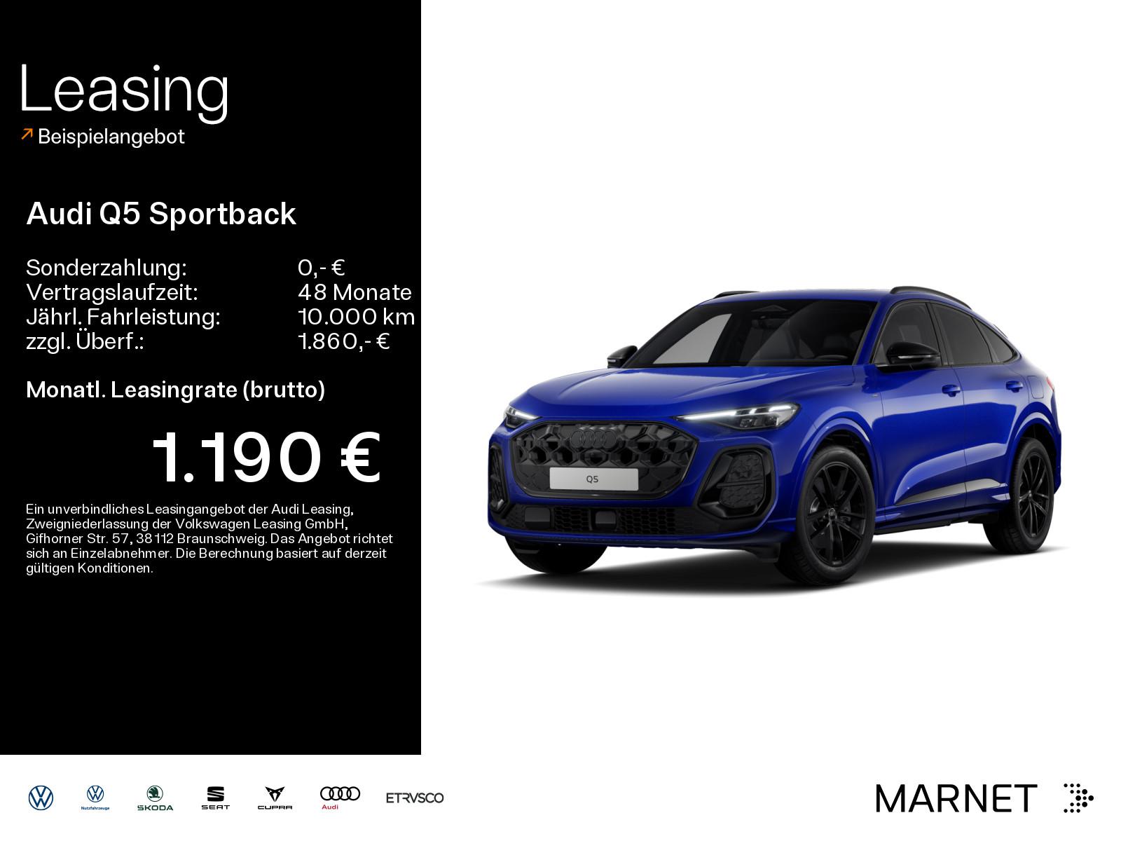 Audi Q5 Sportback e-hybrid quattro 220 k W S tronic
