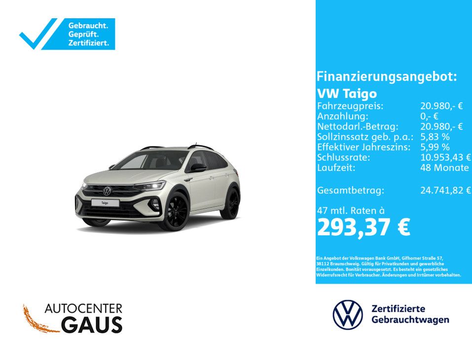 Taigo R-Line 1.0 TSI DSG Navi*Kamera*Black Style