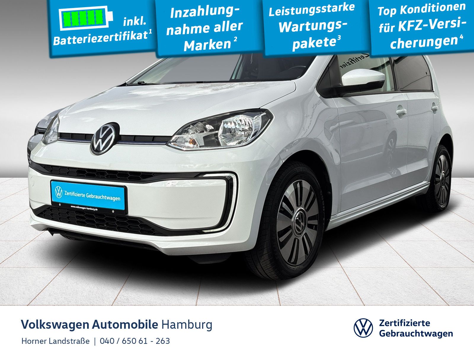 Volkswagen e-up! Style Plus Sitzheizung Einparkhilfekamera
