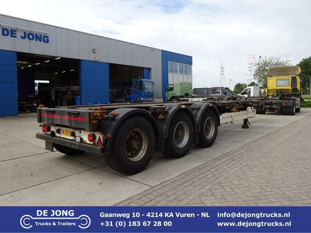 Kögel SW24 Container Chassis / 2x Extendable / BPW + D