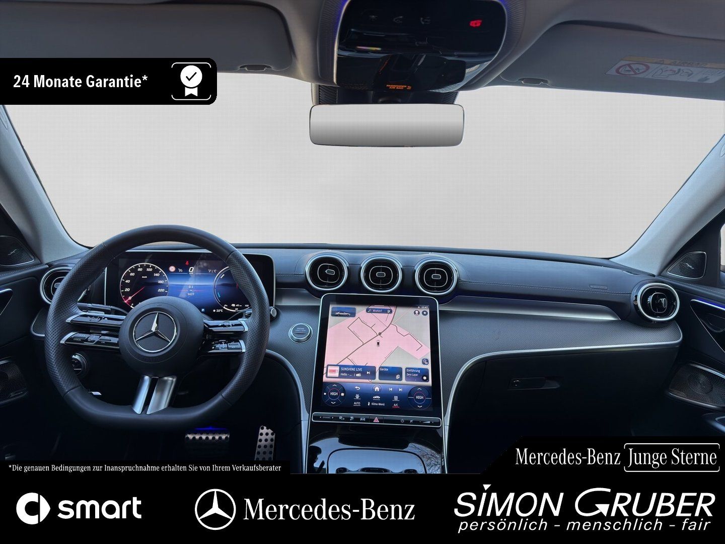 Fahrzeugabbildung Mercedes-Benz C 300 de AMG Night Pano Burm DigitalL 360 AHK