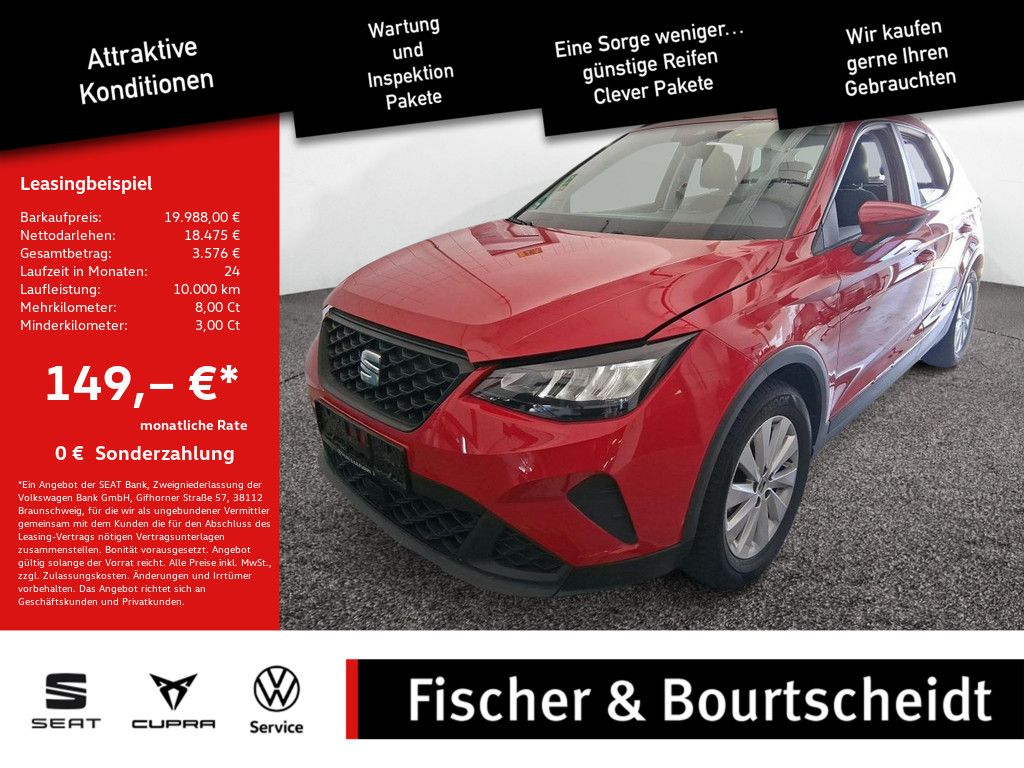 Arona 1.0 TSI Style Edition KLIMA PDC FACEL. LED