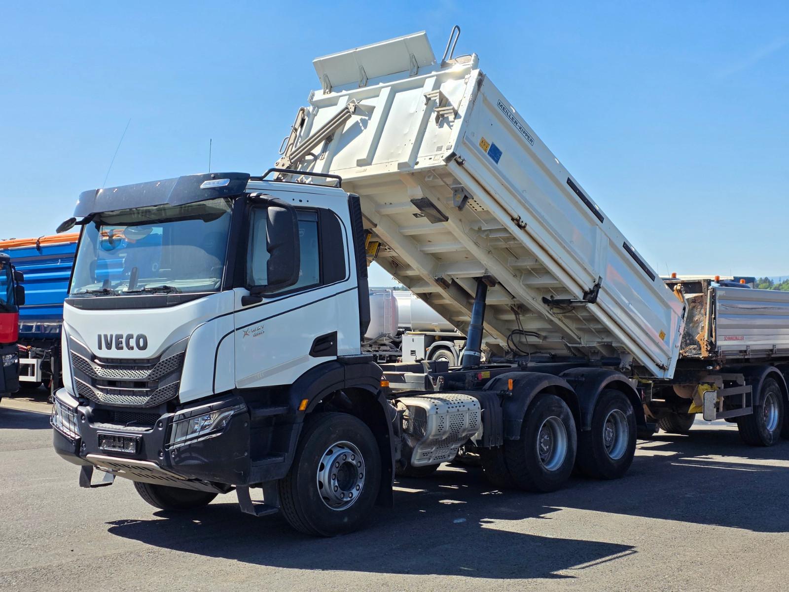 Iveco AD300XZ X-Way 480 6x4 Meiller Kipper Bordmatic