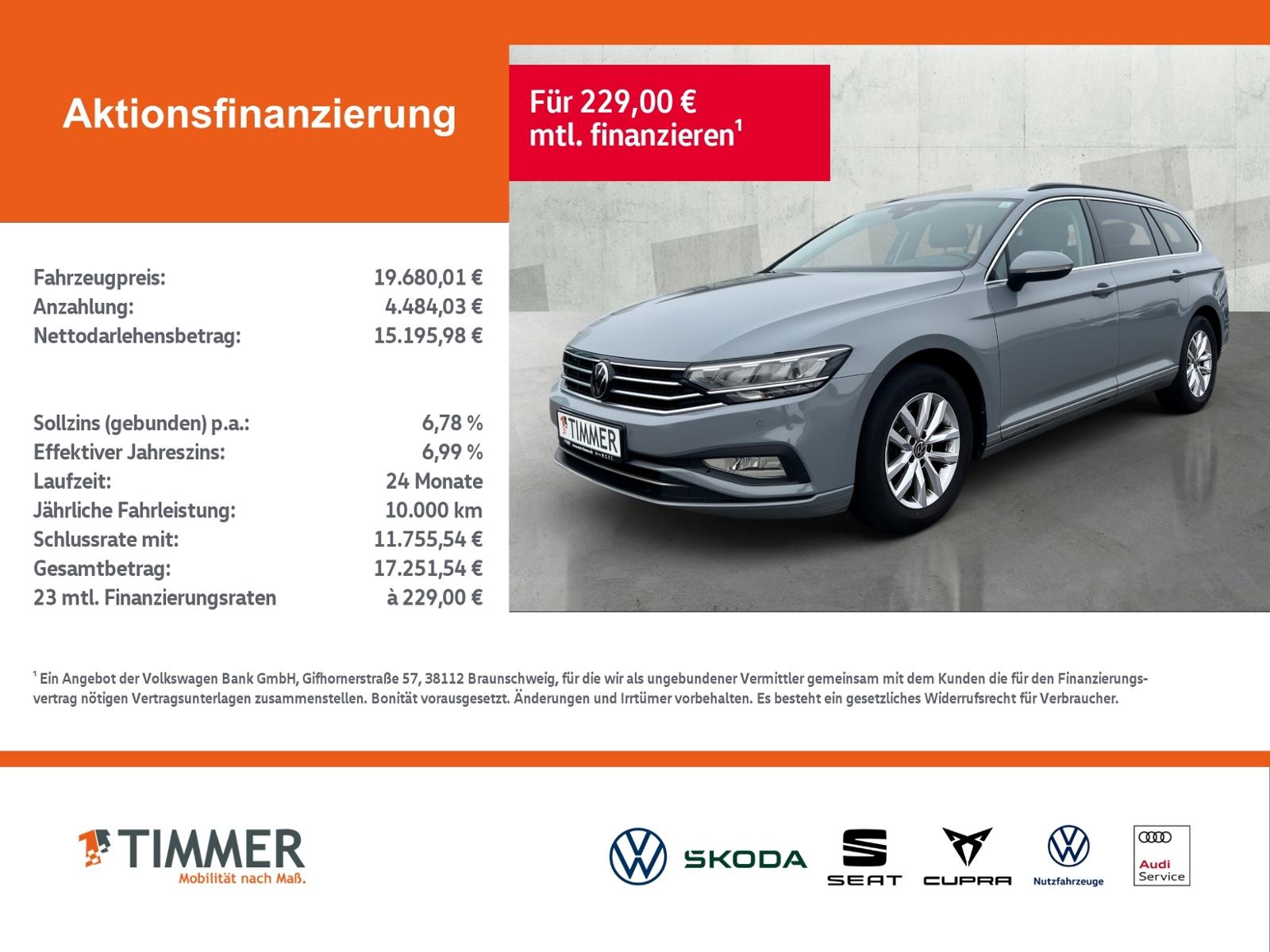 Volkswagen Passat Variant 2.0 TDI DSG BUSINESS +PANO +LED +