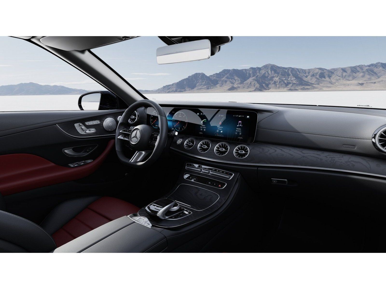 Fahrzeugabbildung Mercedes-Benz E400d AMG Memo DISTR Burm MLED Sitzklim AIRSCARF