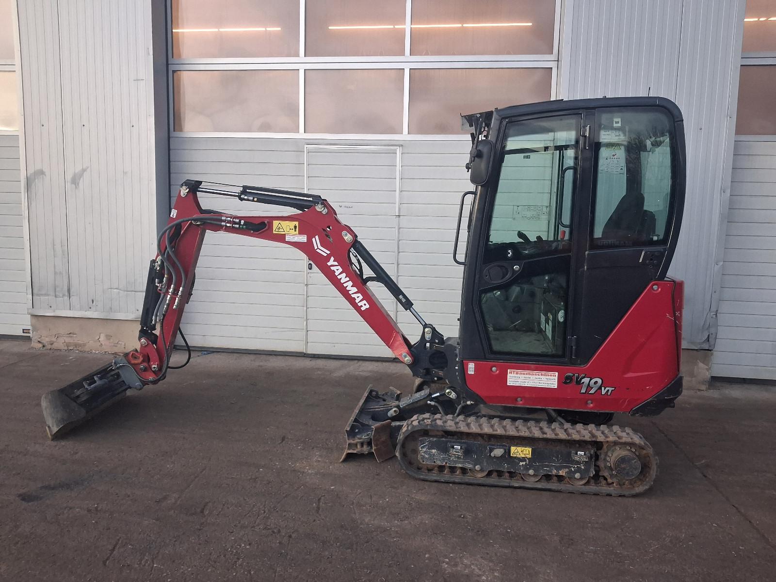 Yanmar SV19VT incl MS01+ 3 Löffel